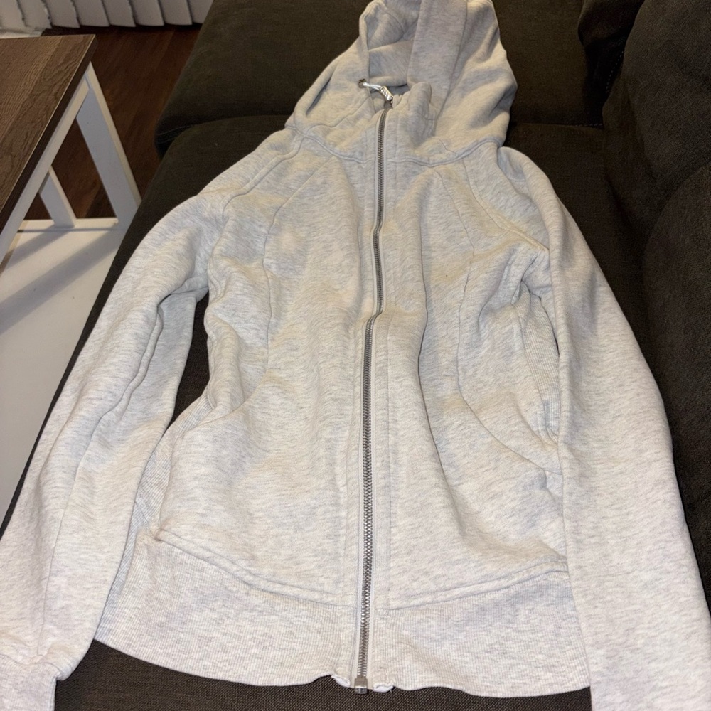 Gray Women's Hoodie Jacket